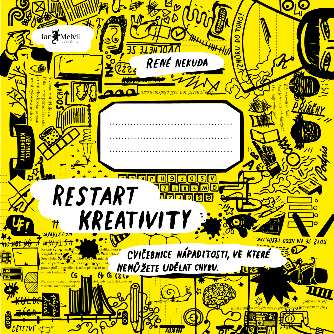 Kniha Restart kreativity – obálka