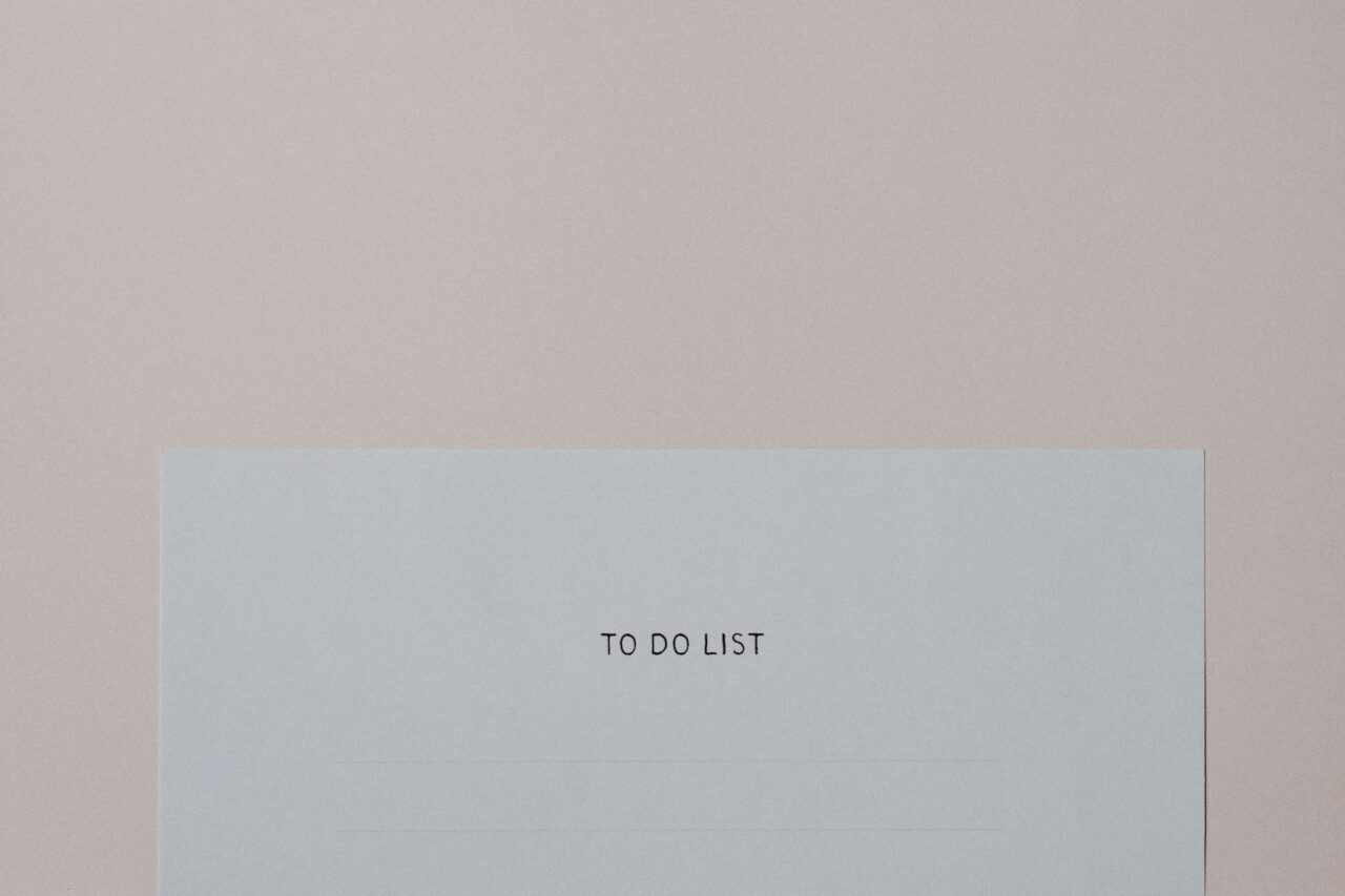 To-do list